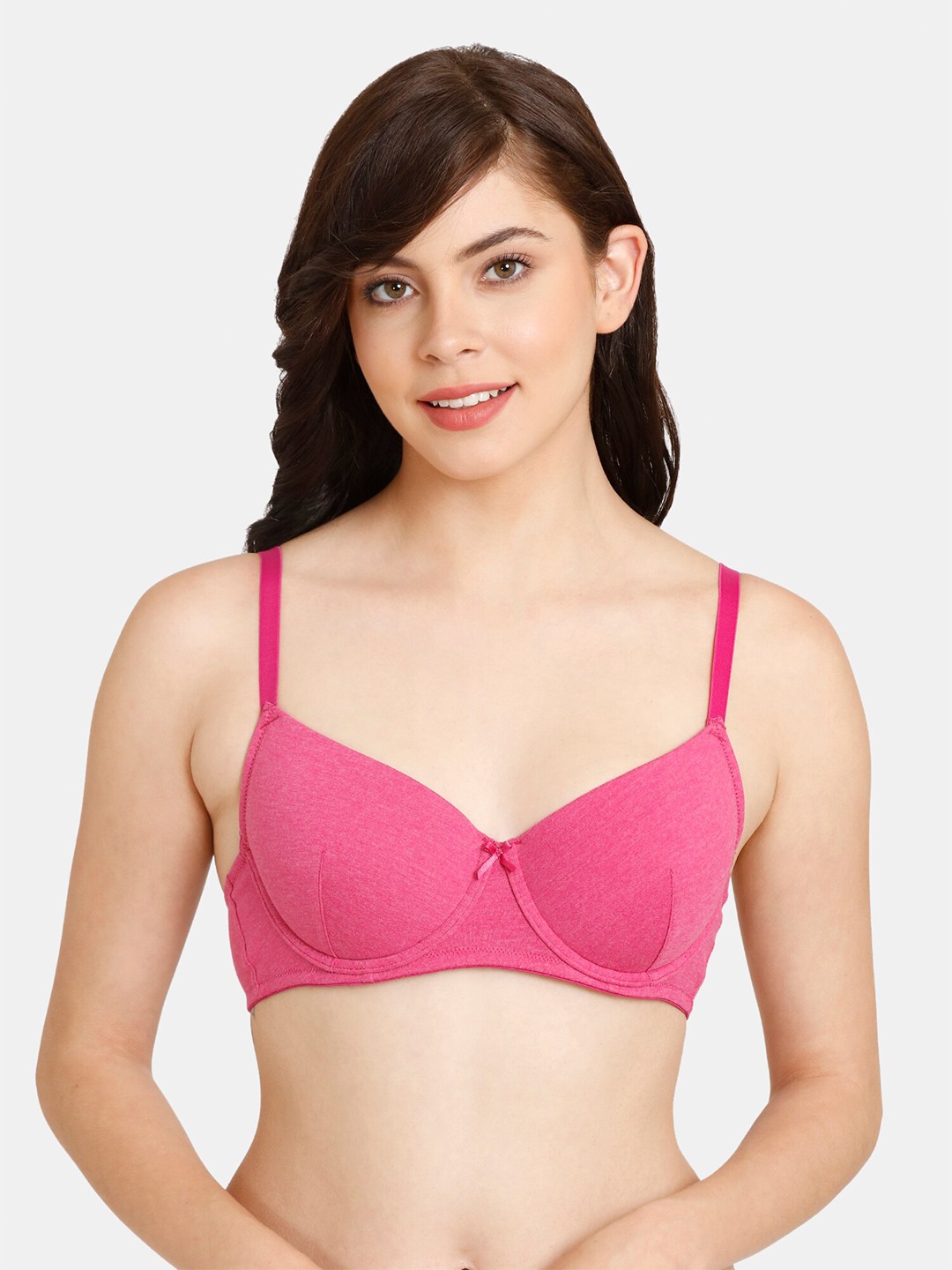 

Rosaline by Zivame Women Pink Bra Lightly Padded
