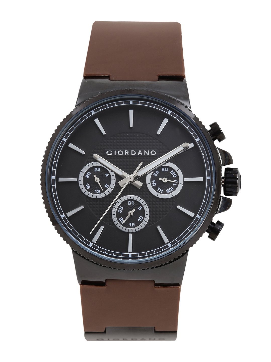 

GIORDANO Men Black Analogue Watch 1825-01