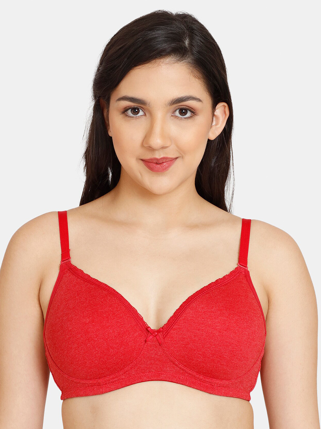 

Rosaline by Zivame Red Bra Lightly Padded