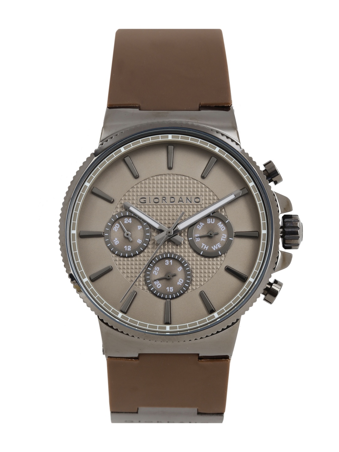 

GIORDANO Men Brown Multi-Function Analogue Watch 1825-03
