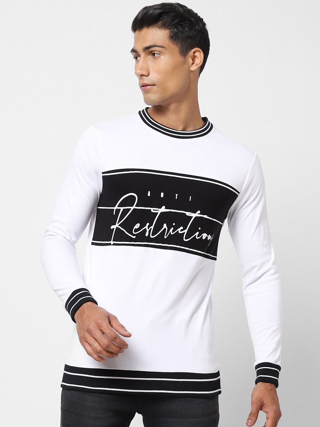 

Street Armor by Pantaloons Men Printed Sweatshirt, White
