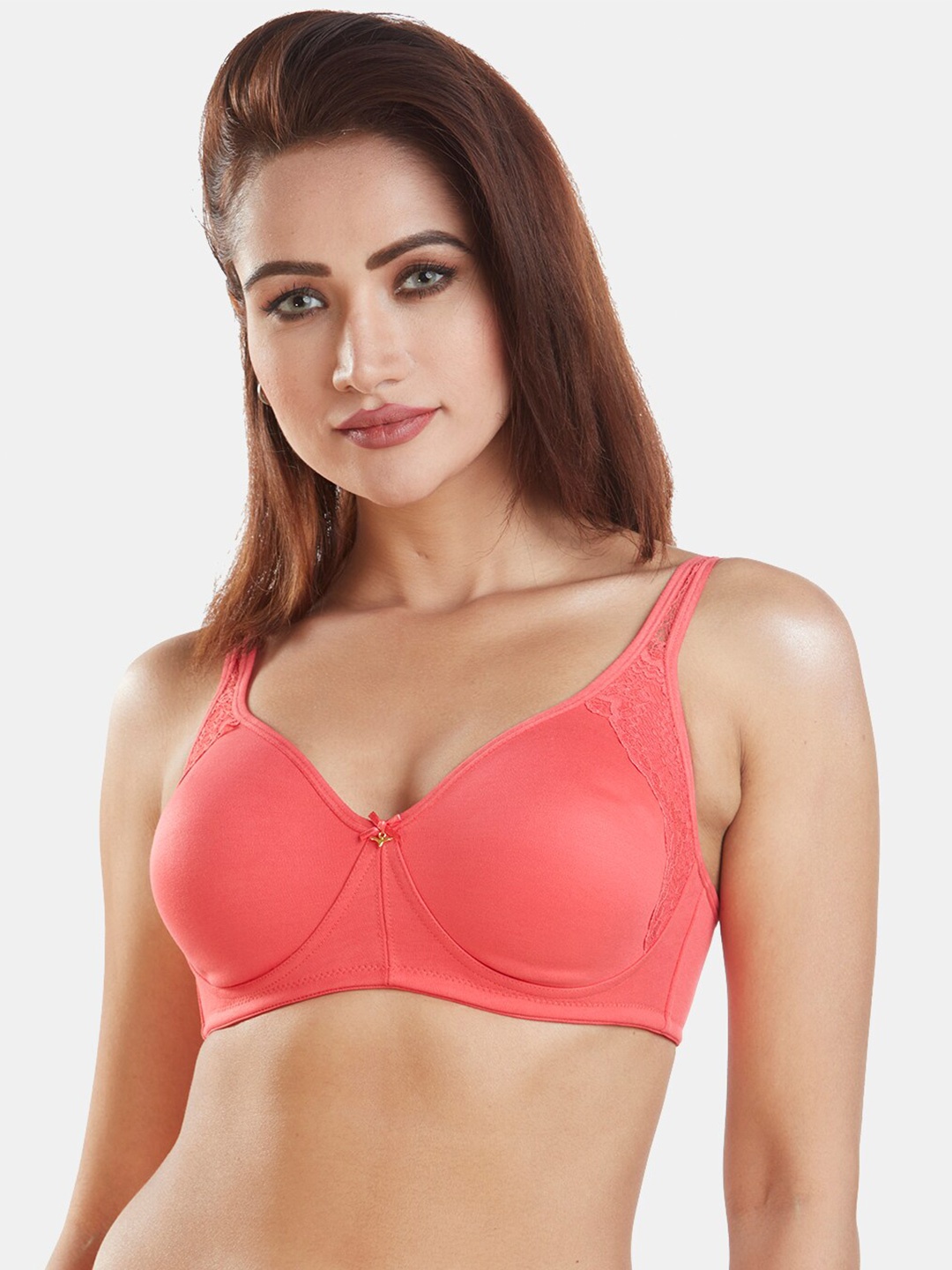 

Dazzle Women Coral Medium Coverage Bra