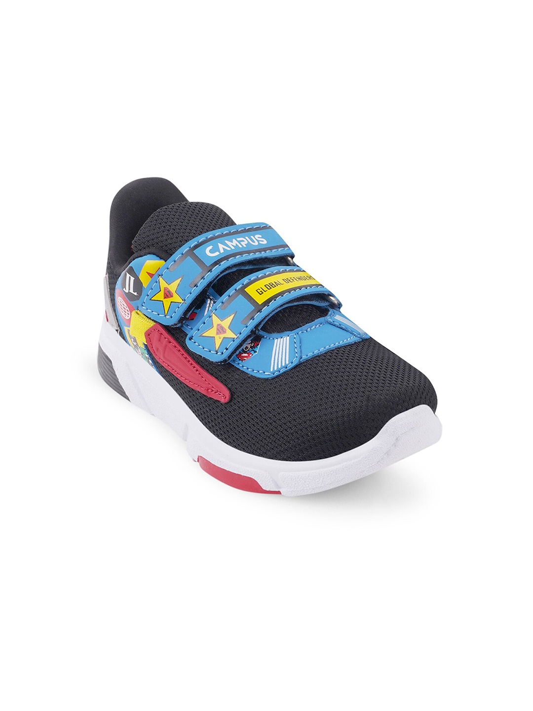 

Campus Unisex Kids Black Mesh Running Shoes