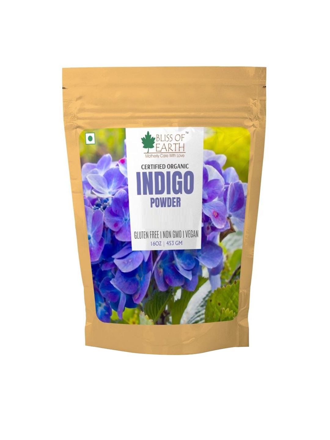 

Bliss of Earth Certified Organic Indigo Powder 453 gm, Green