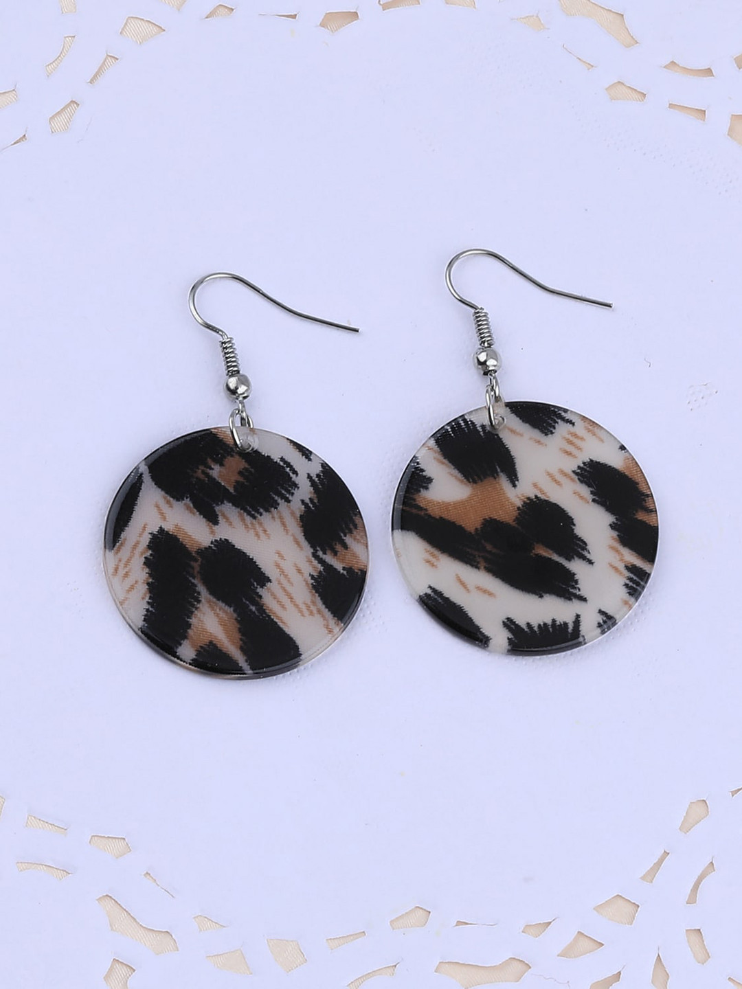 

Silver Shine Multicoloured Classic Drop Earrings, Multi