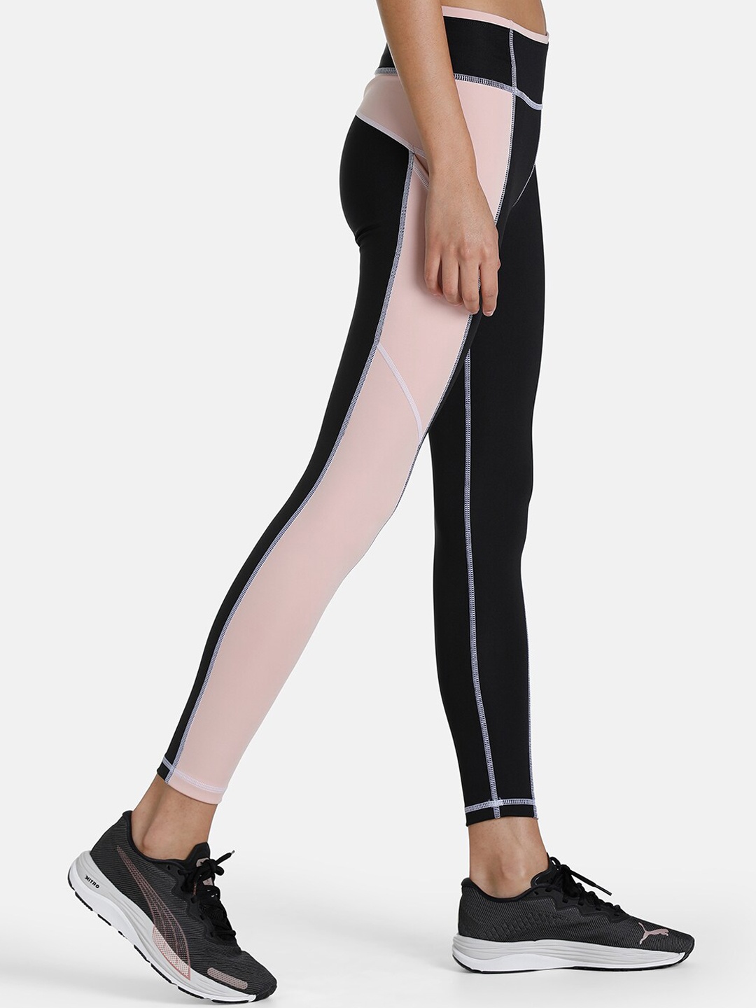 

Puma Women Black & Rose Modern Sports Tights