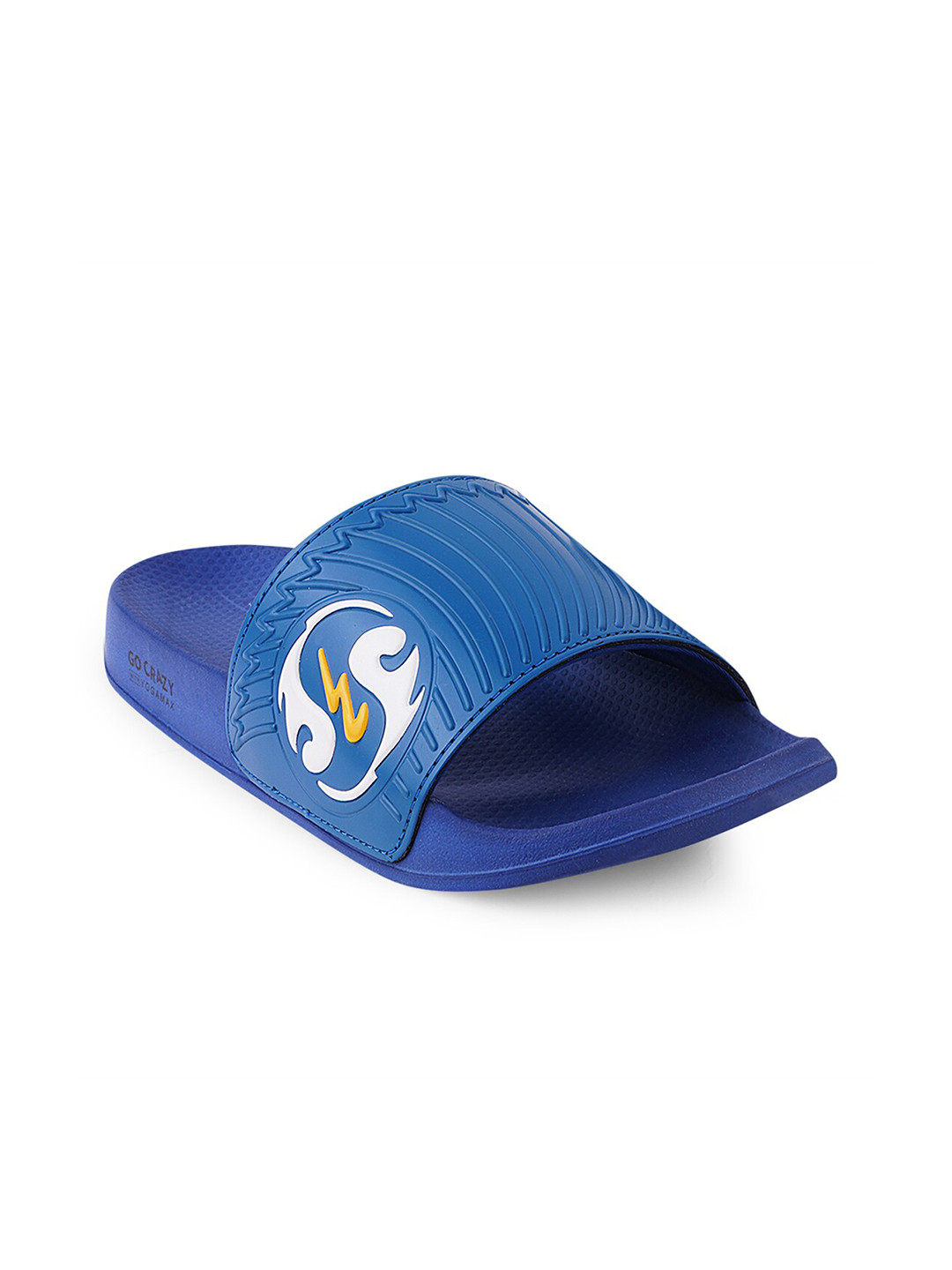 

Campus Men Printed Sliders, Blue