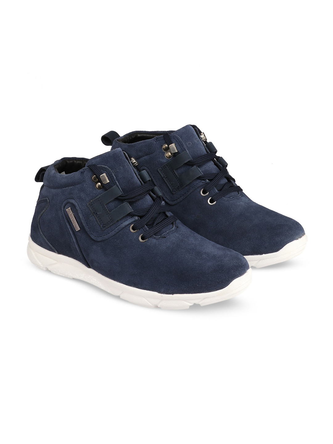 

Red Chief Men Solid Leather Sneakers, Blue