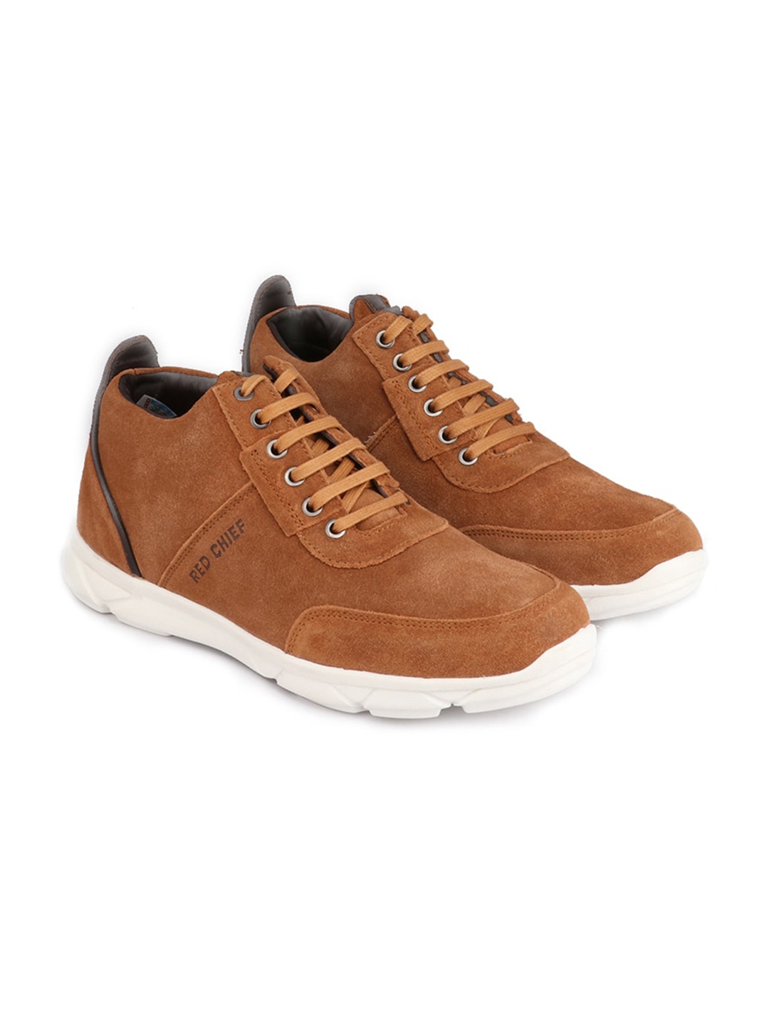 

Red Chief Men Leather Sneakers, Tan