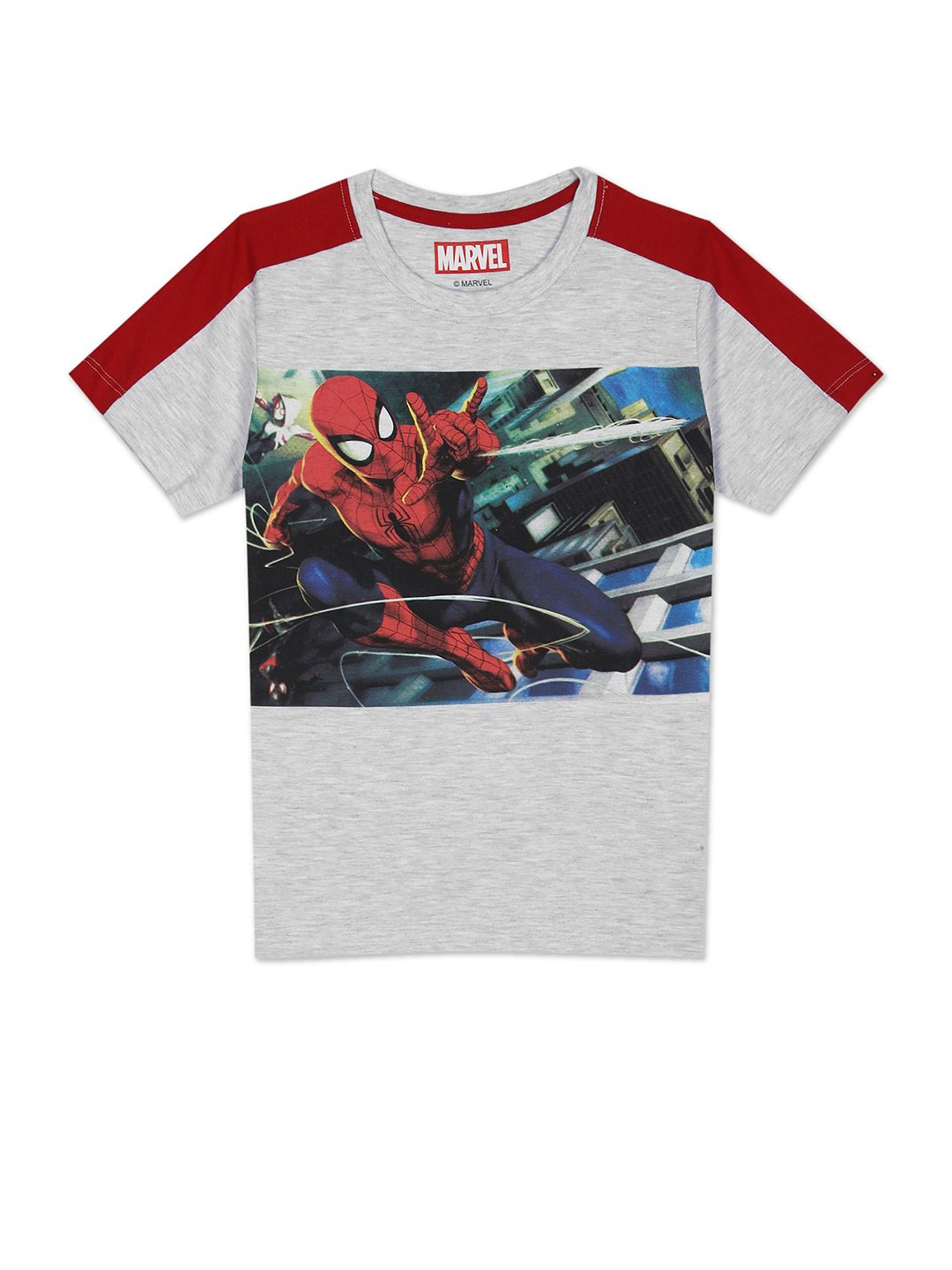 

Colt Boys Grey Graphic Print T-Shirt