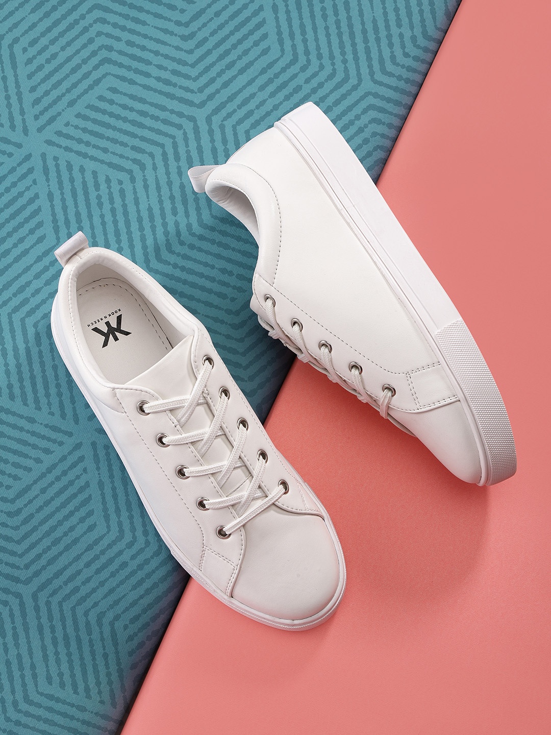 

Kook N Keech Women White Sneakers
