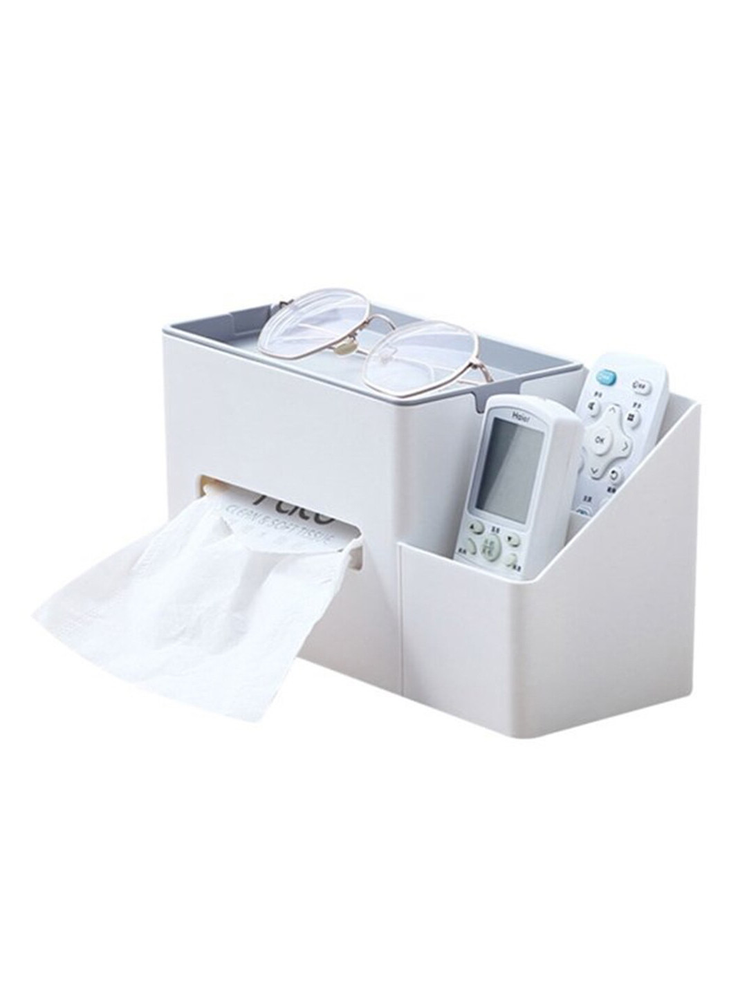 

MARKET99 Blue Solid Tissue Dispenser Organizer