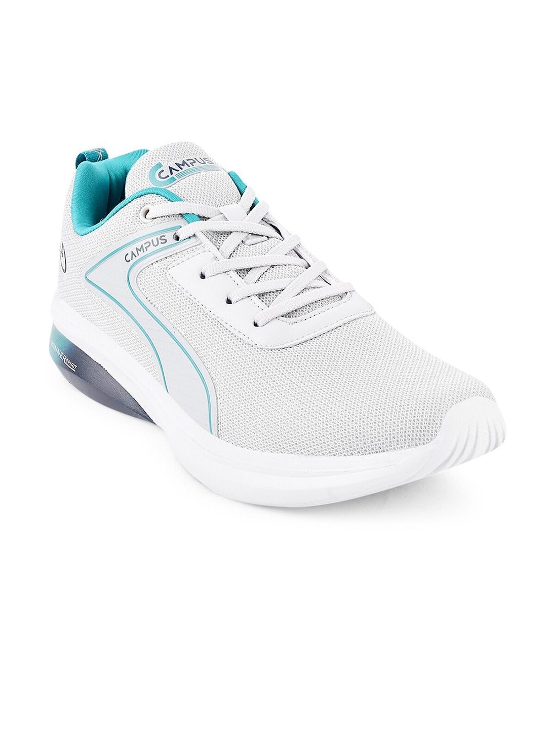 

Campus Men Grey Mesh Running Shoes