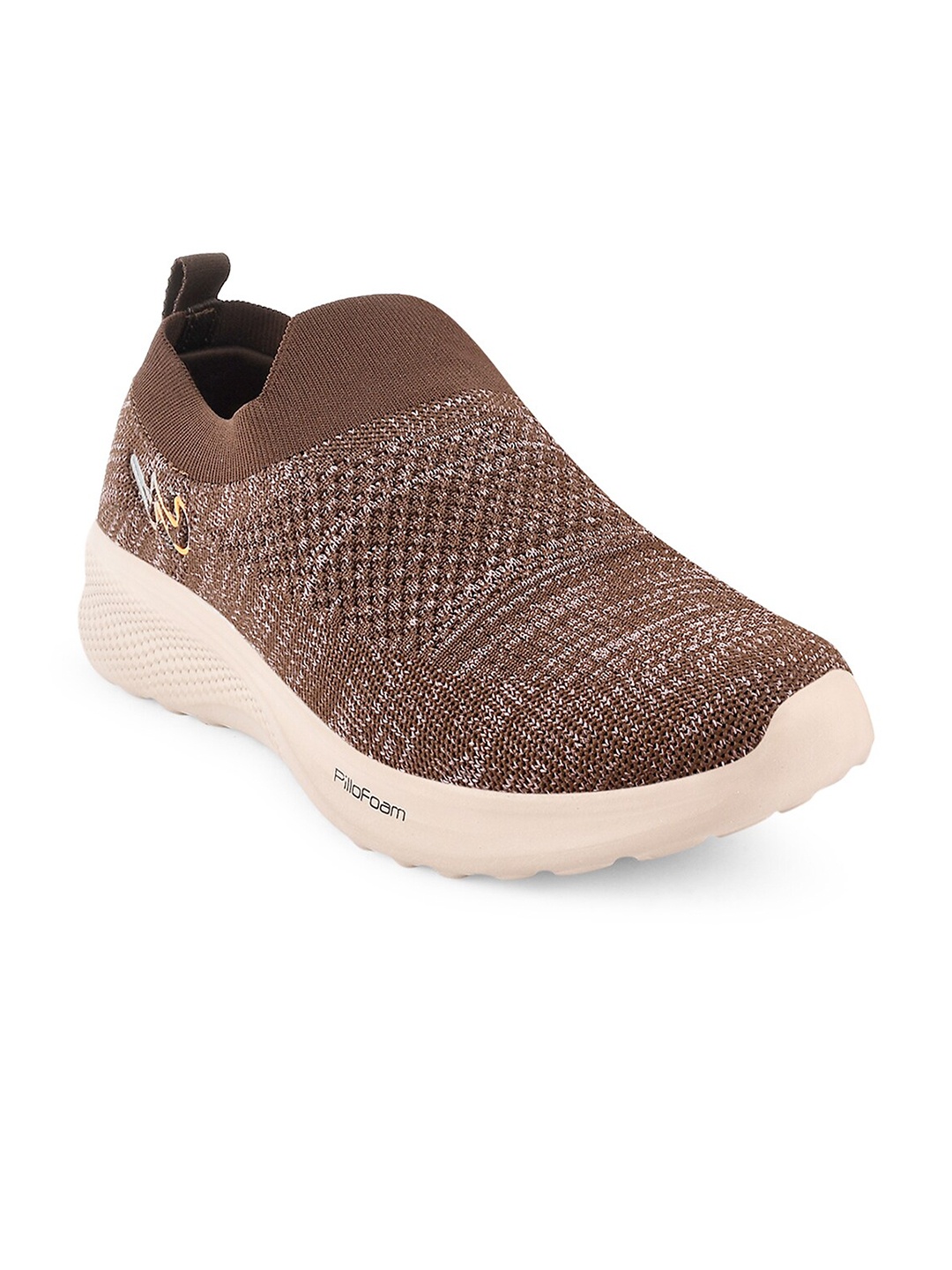 

Campus Men Brown Mesh Walking Sports Shoes