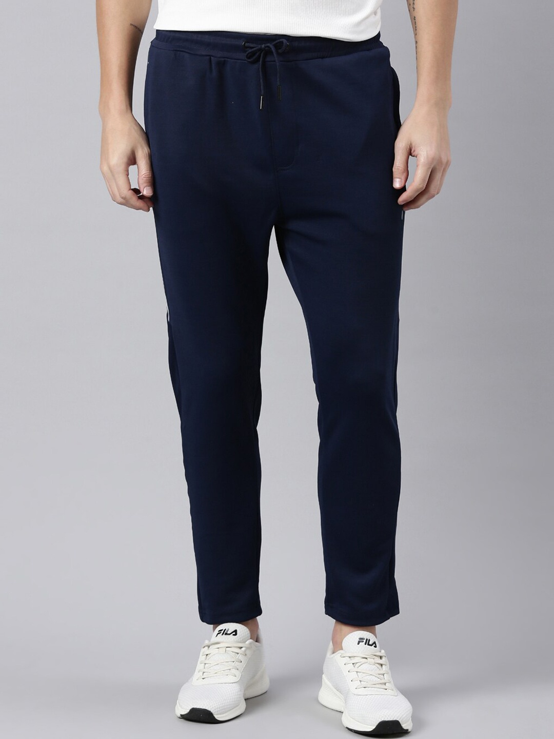 

Proline Active Men Blue Solid Track Pants