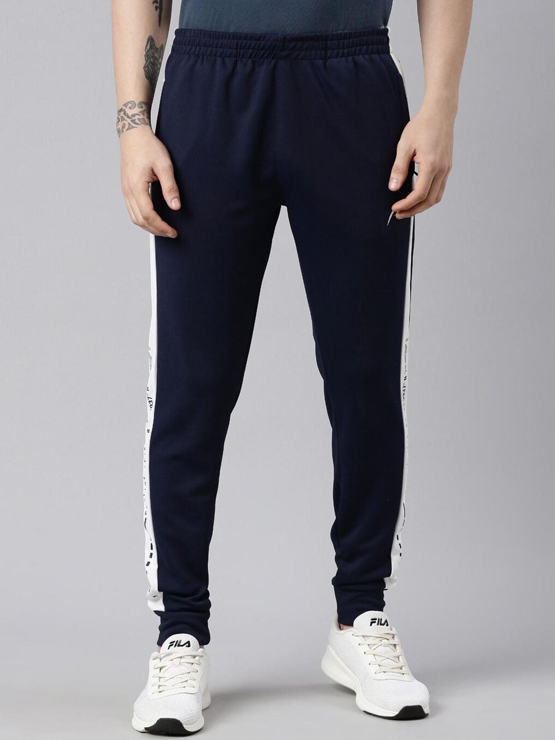 

Proline Active Men Blue Solid Track Pants