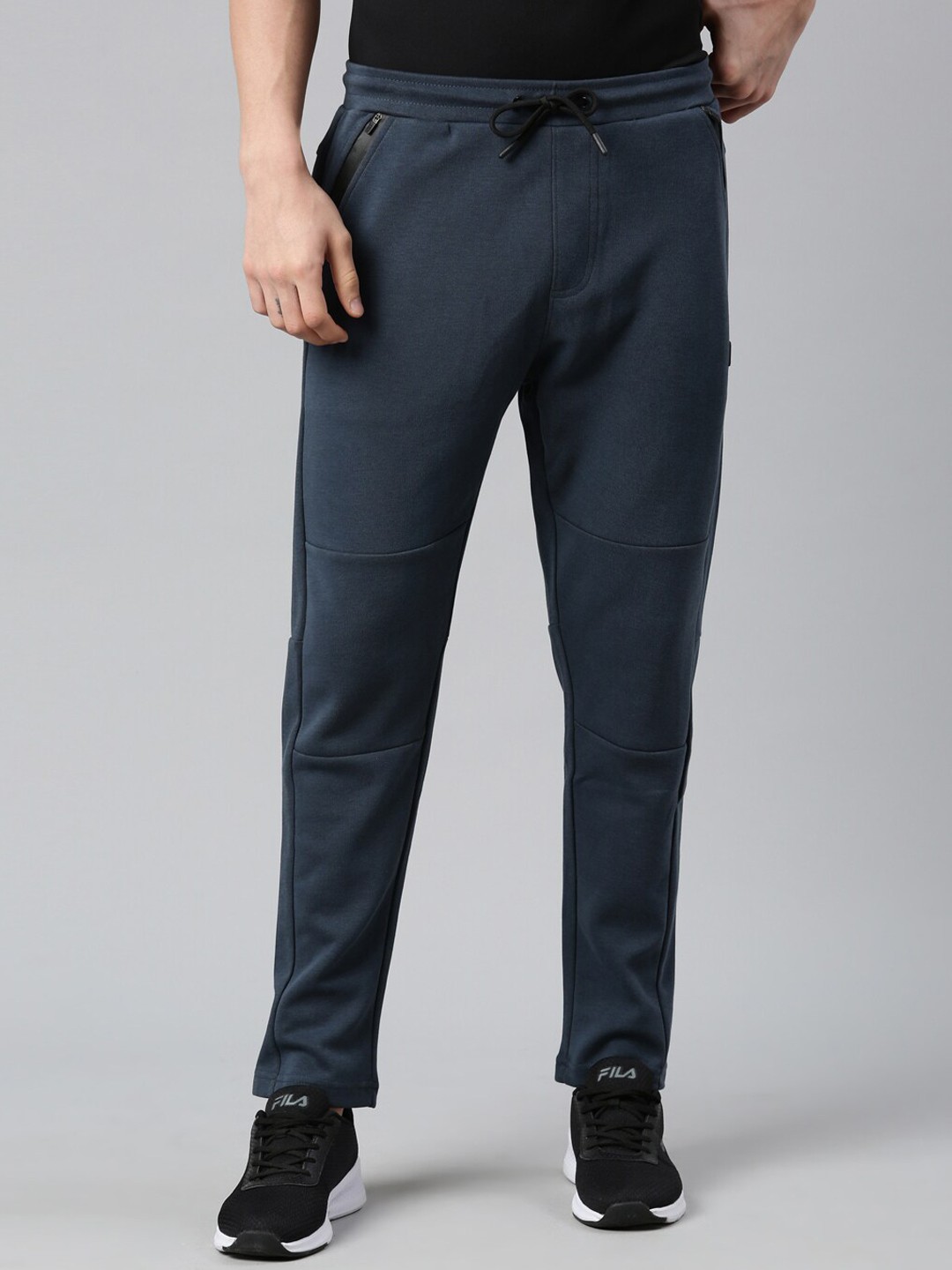 

Proline Active Men Grey Solid Track Pants
