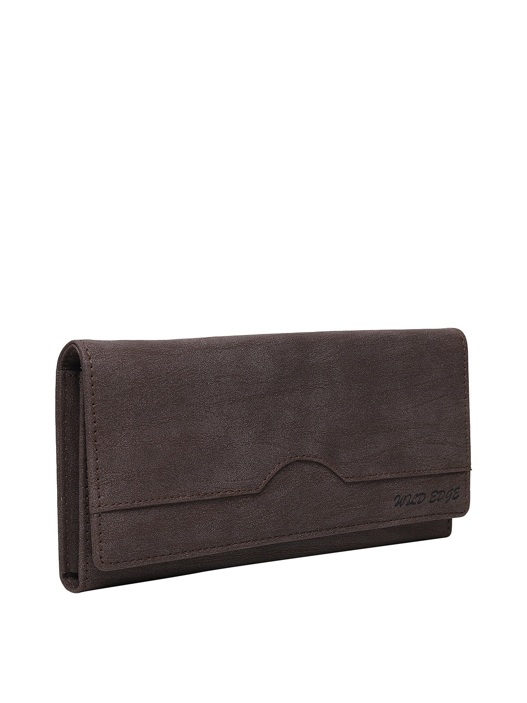 

WILD EDGE Women Brown Envelope Clutch