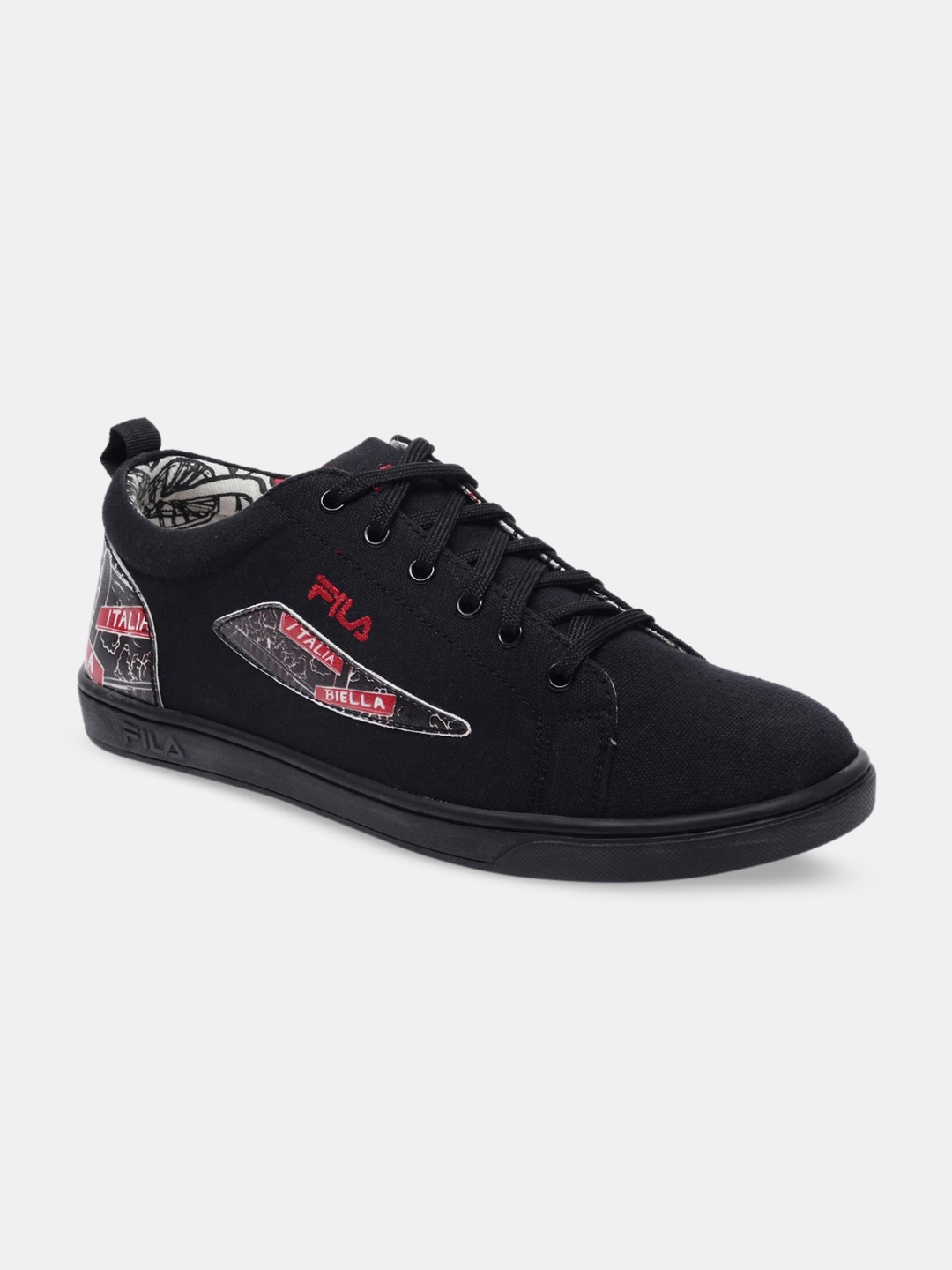 

FILA Men Printed Sneakers, Black