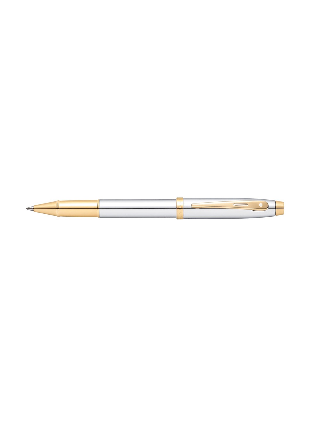

Sheaffer Chrome with Gold Toned Trim E9340 Gift100 Rollerball Pen, Steel