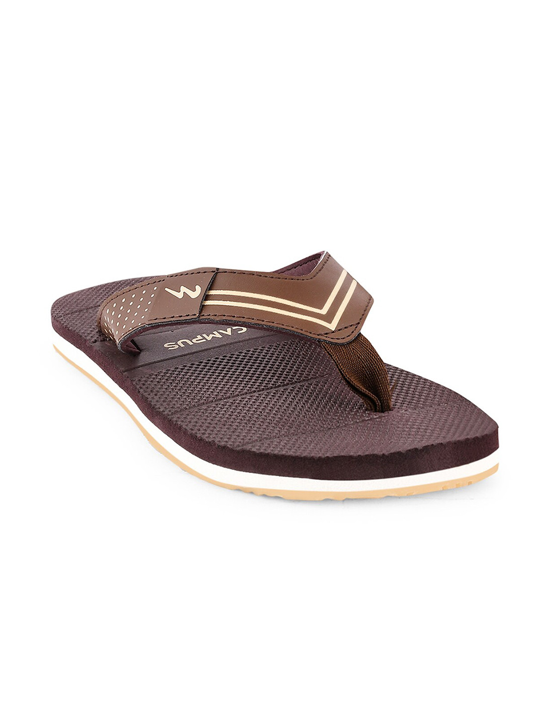 

Campus Men Thong Flip-Flops, Brown