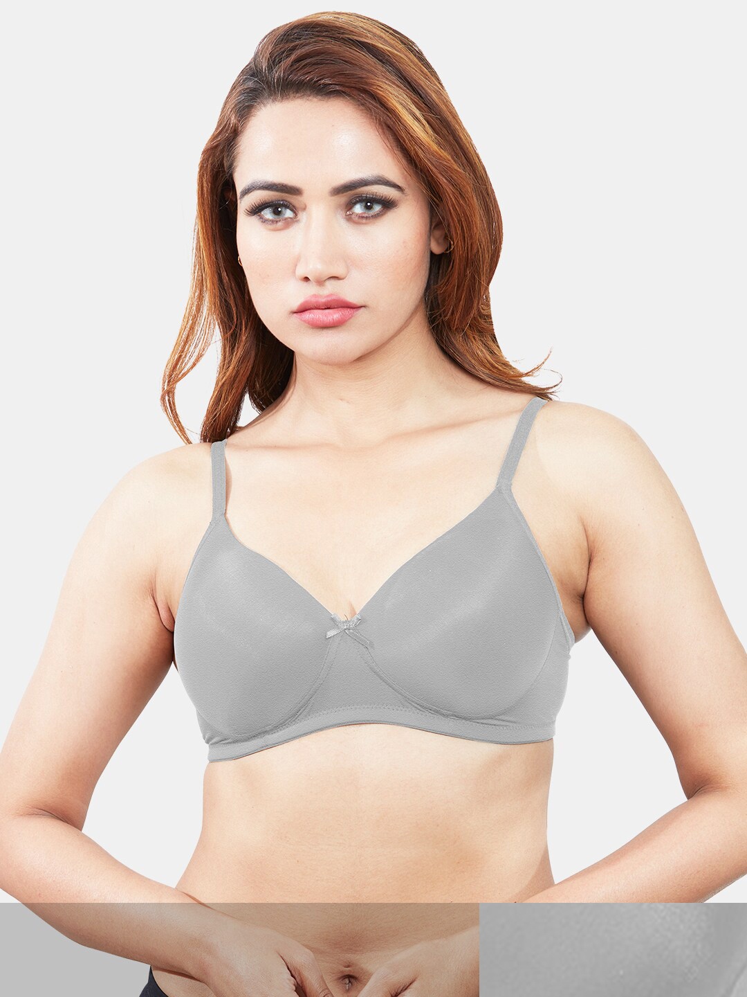 

Sonari Grey Lightly Padded Non-Wired T-Shirt Bra