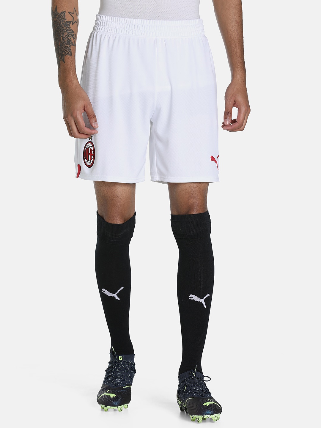 

Puma Men White A C Milan 22 23 Replica Shorts