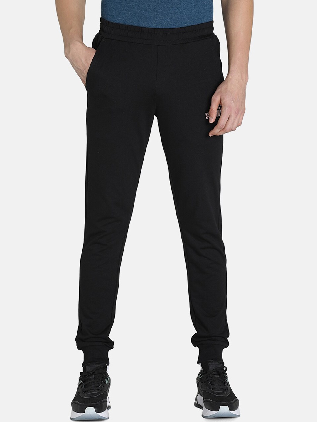 

Puma Men Black Criss-Cross Logo Trackpant