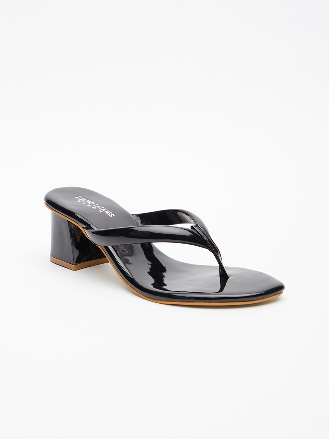 

Tokyo Talkies Black Block Heel