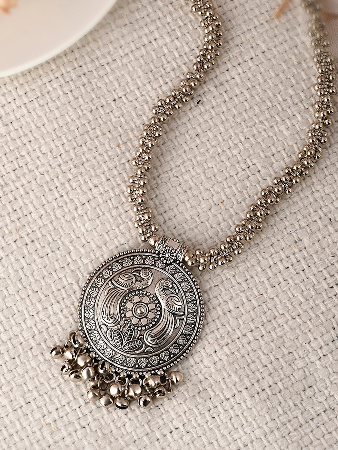 

AQUASTREET JEWELS Women Silver-Plated Brass Long Necklace