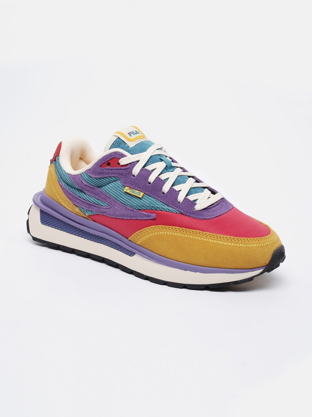 

FILA Men Pink Running Non-Marking Renno Corduroy Shoes