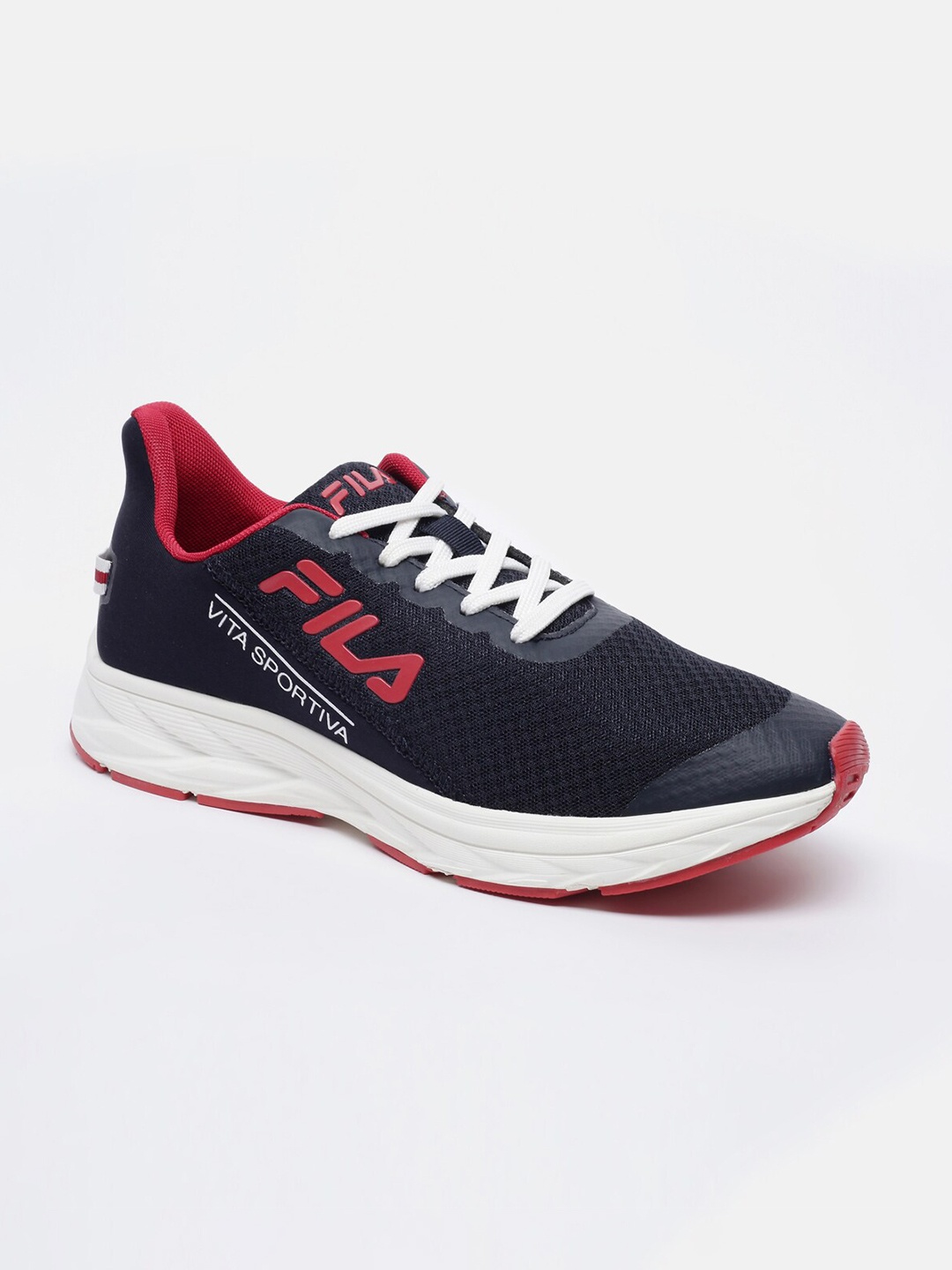 

FILA Men Navy Blue Running Non-Marking Shoes