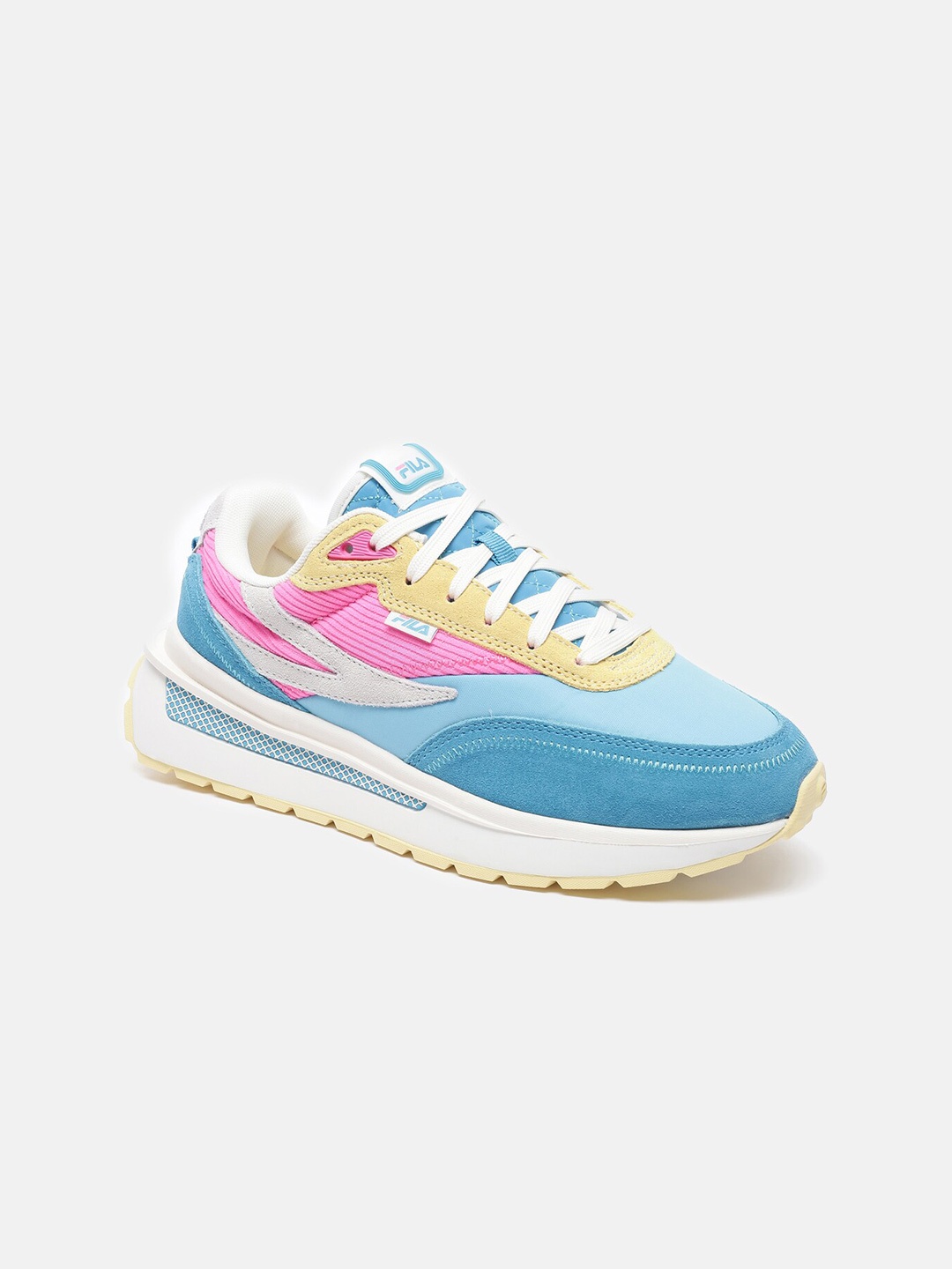 

FILA Women Blue RENNO CORDUROY Running Non-Marking Shoes
