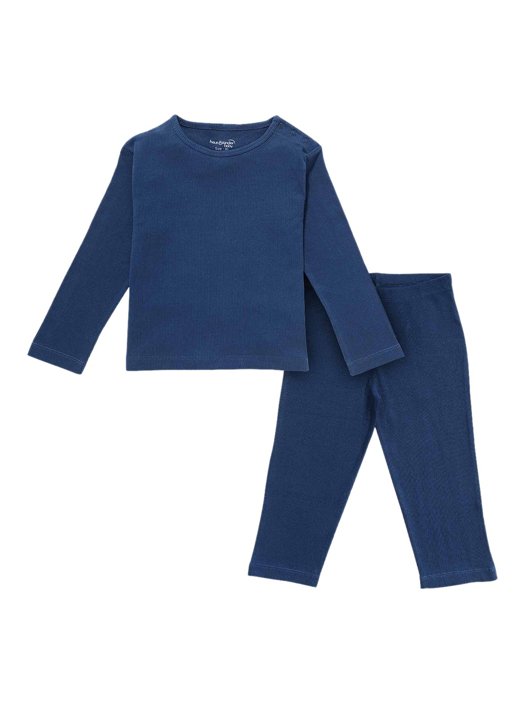 

haus & kinder Unisex Kids Navy Blue T-shirt with Pyjamas
