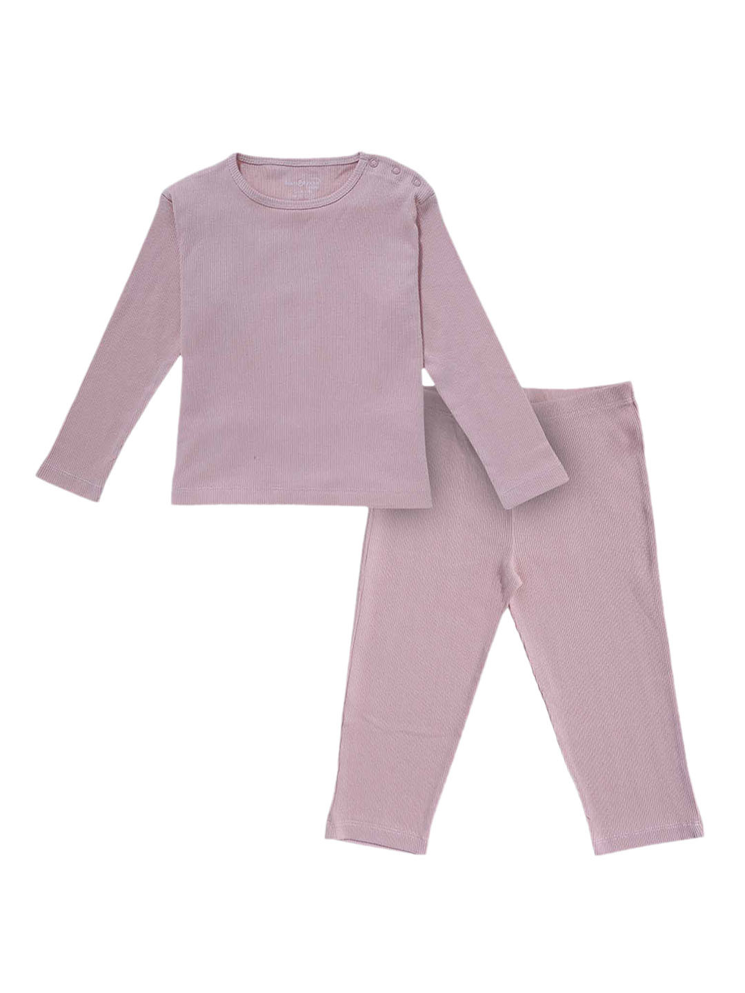 

haus & kinder Infant Kids Pink Pure Cotton T-shirt with Trousers