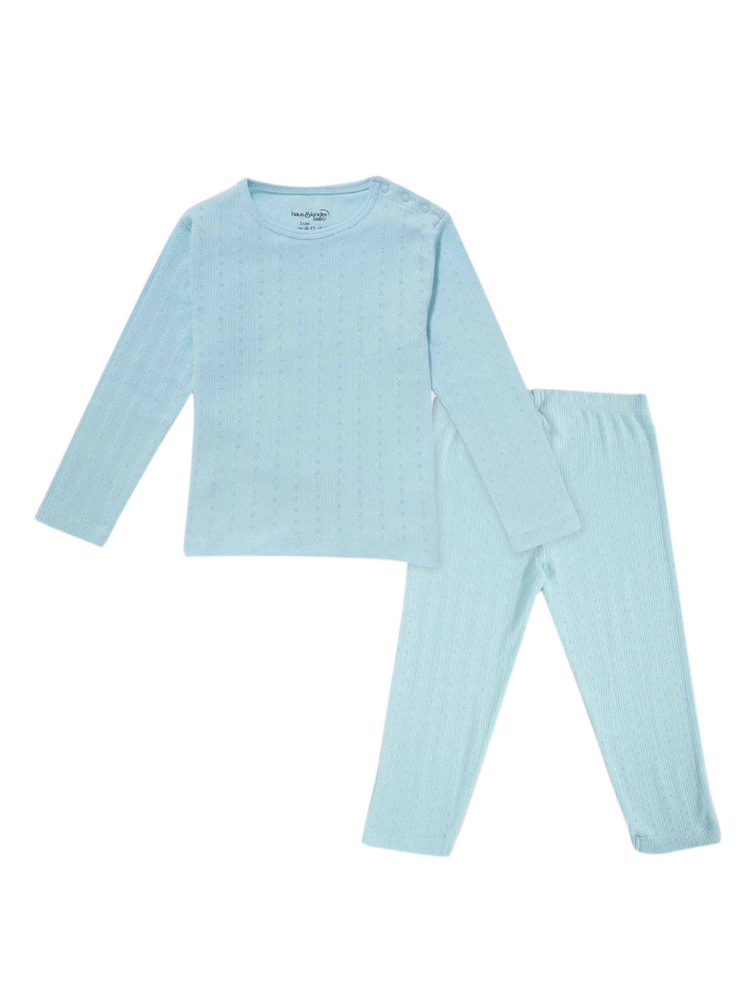 

haus & kinder Unisex Kids Blue Top with Pyjamas