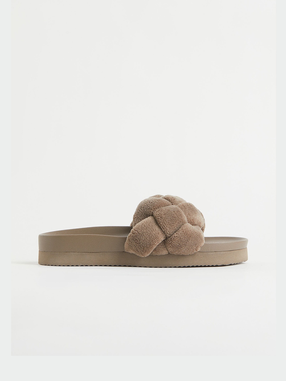 

H&M Women Brown Braided Slides