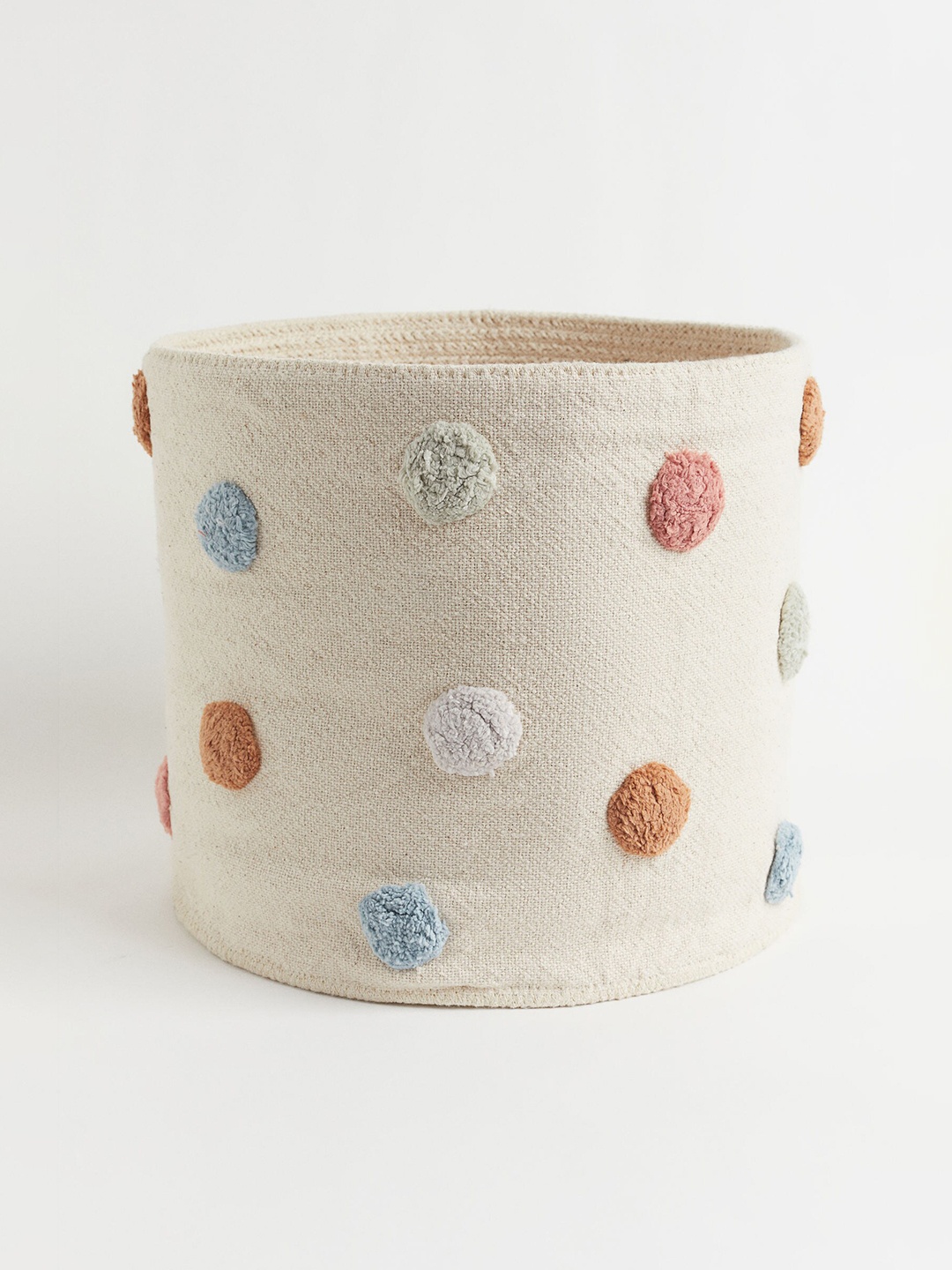 

H&M Beige Cotton Storage Basket