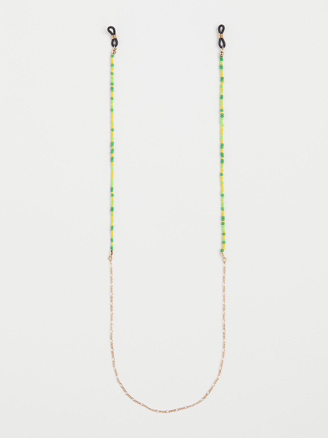 

H&M Women Green Solid Beaded Glasses Chain