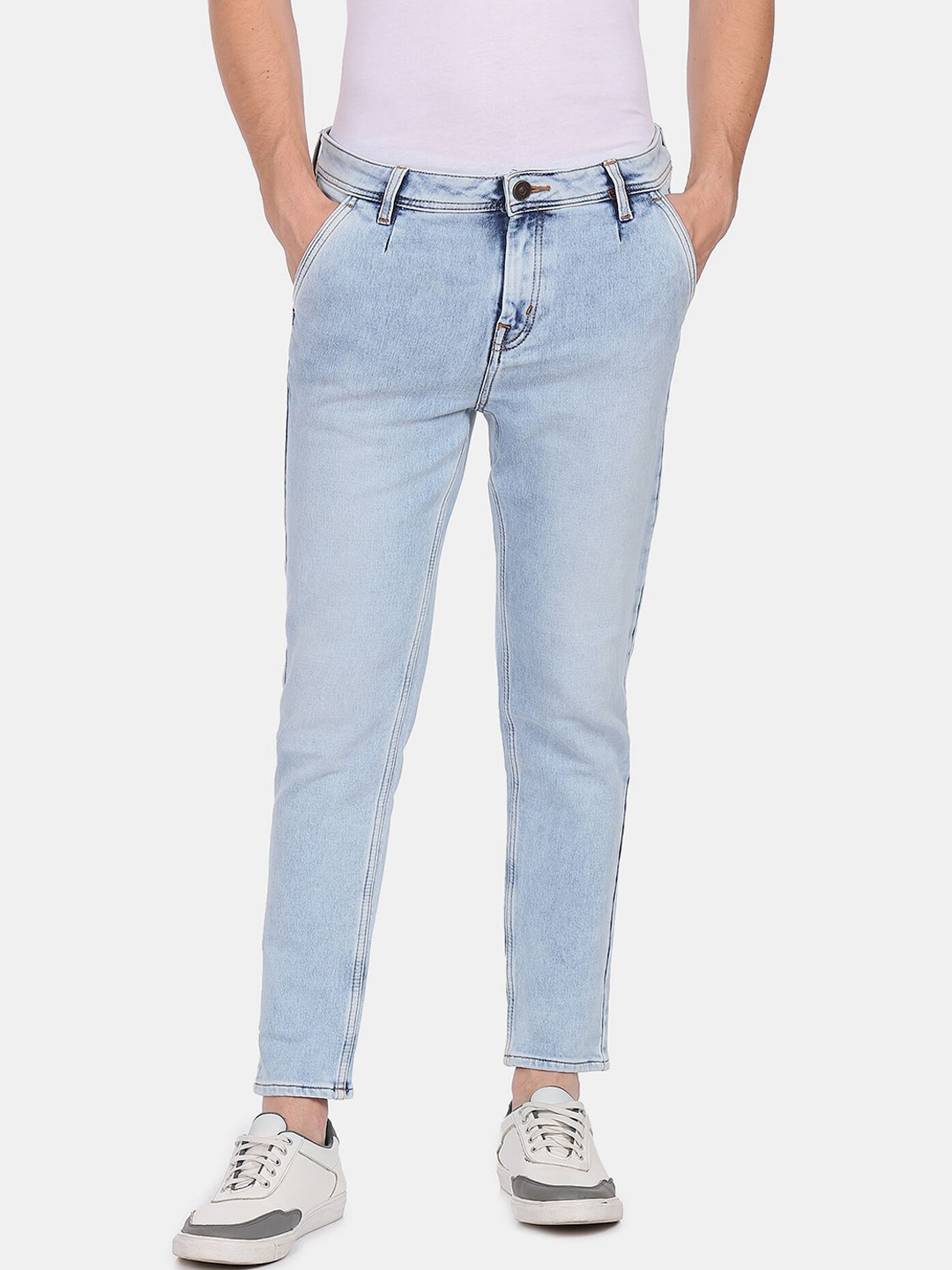 

Colt Men Blue Heavy Fade Stretchable Jeans