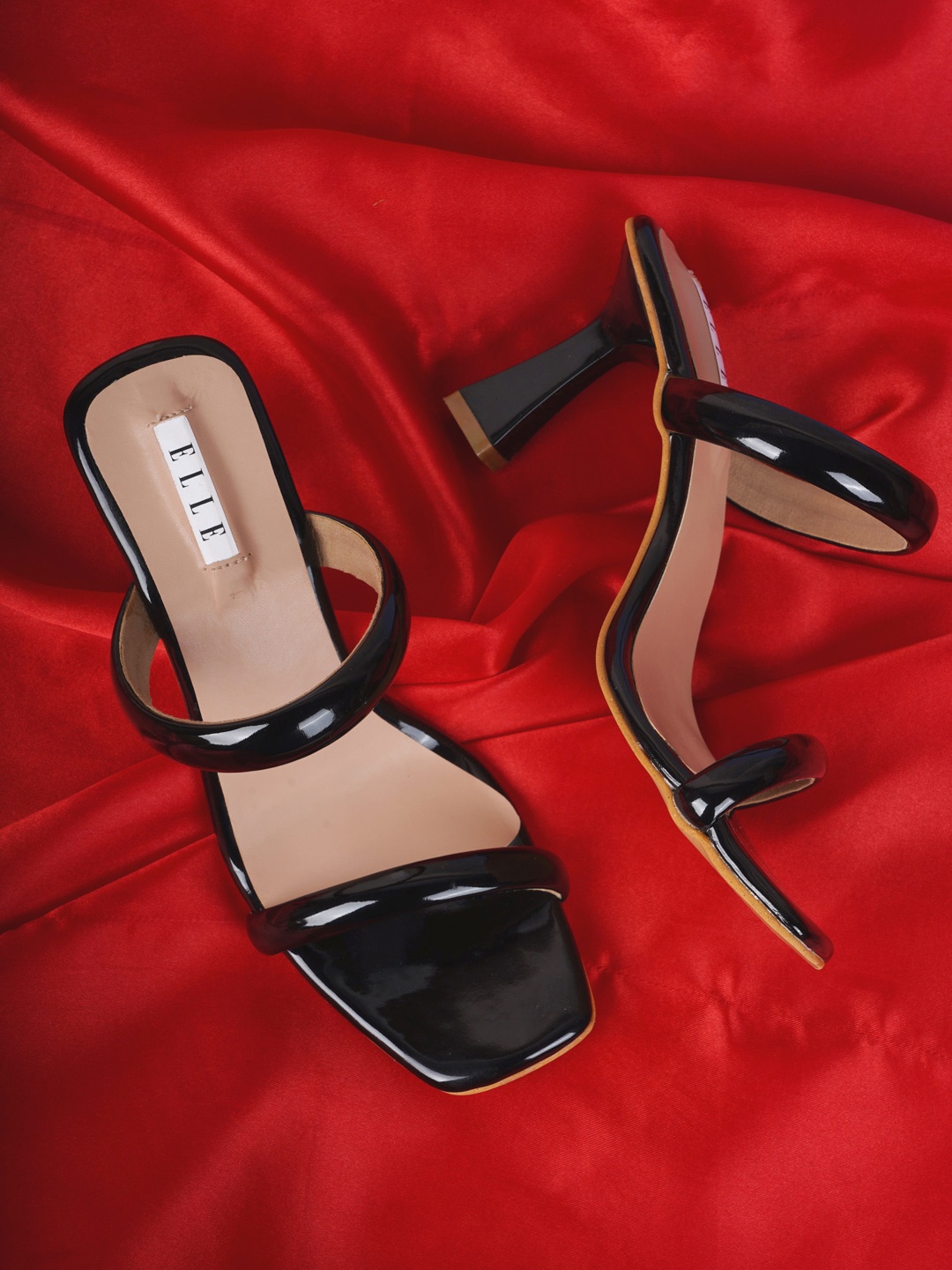 

ELLE Black Block Heel
