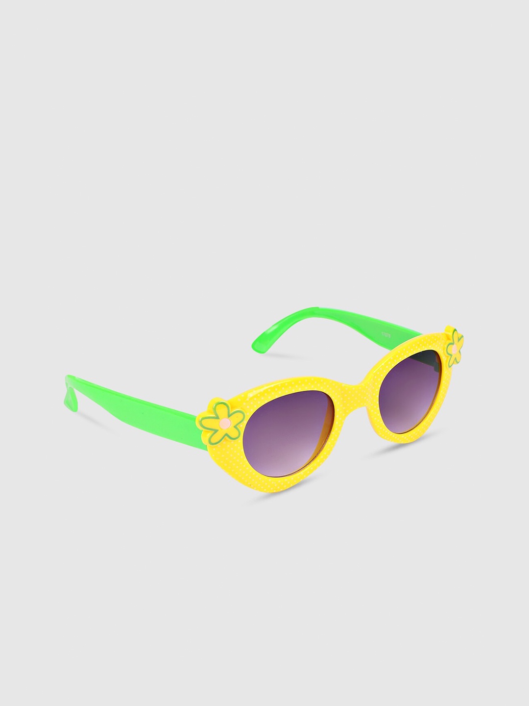 

DukieKooky Girls Wayfarer Sunglasses with UV Protected Lens- DKSG349E-Grey, Yellow