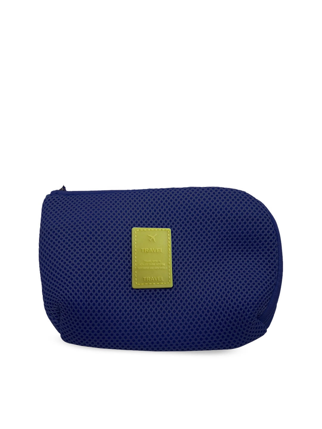 

Awestuffs Navy Blue Solid Electronics Organizer Accessories Bag