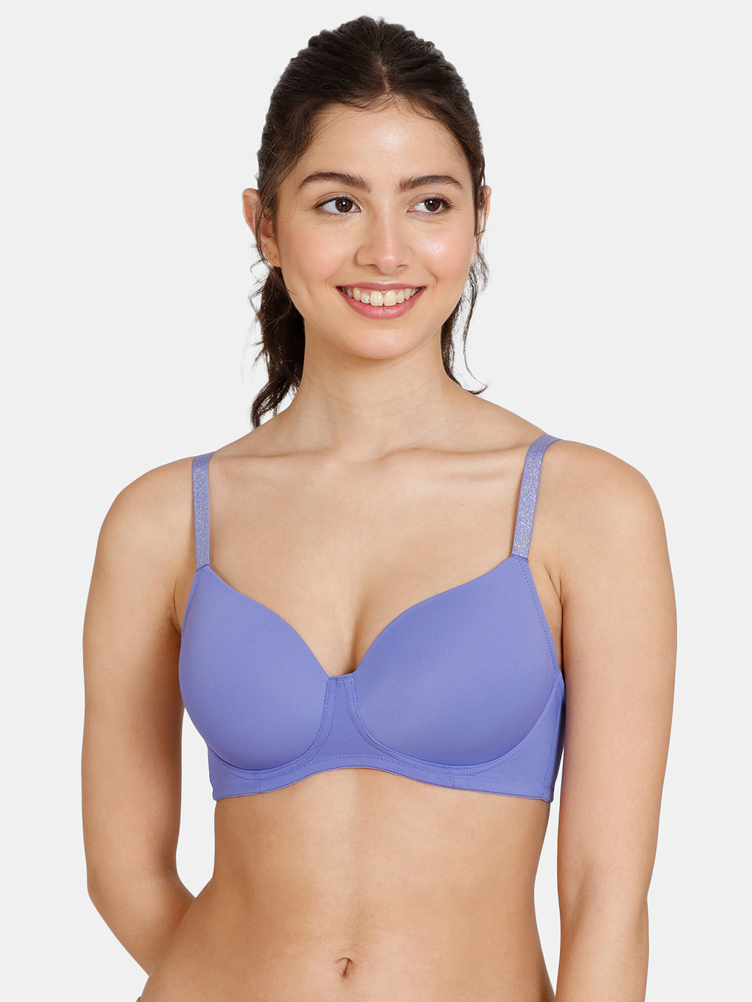 

Zivame Women Blue Bra Lightly Padded