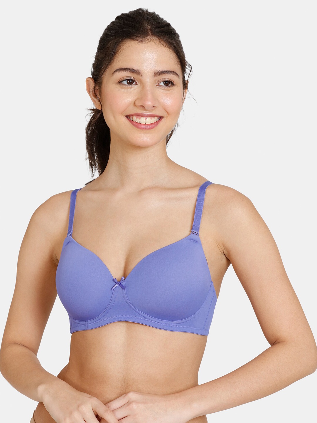 

Zivame Blue Lightly Padded Bra