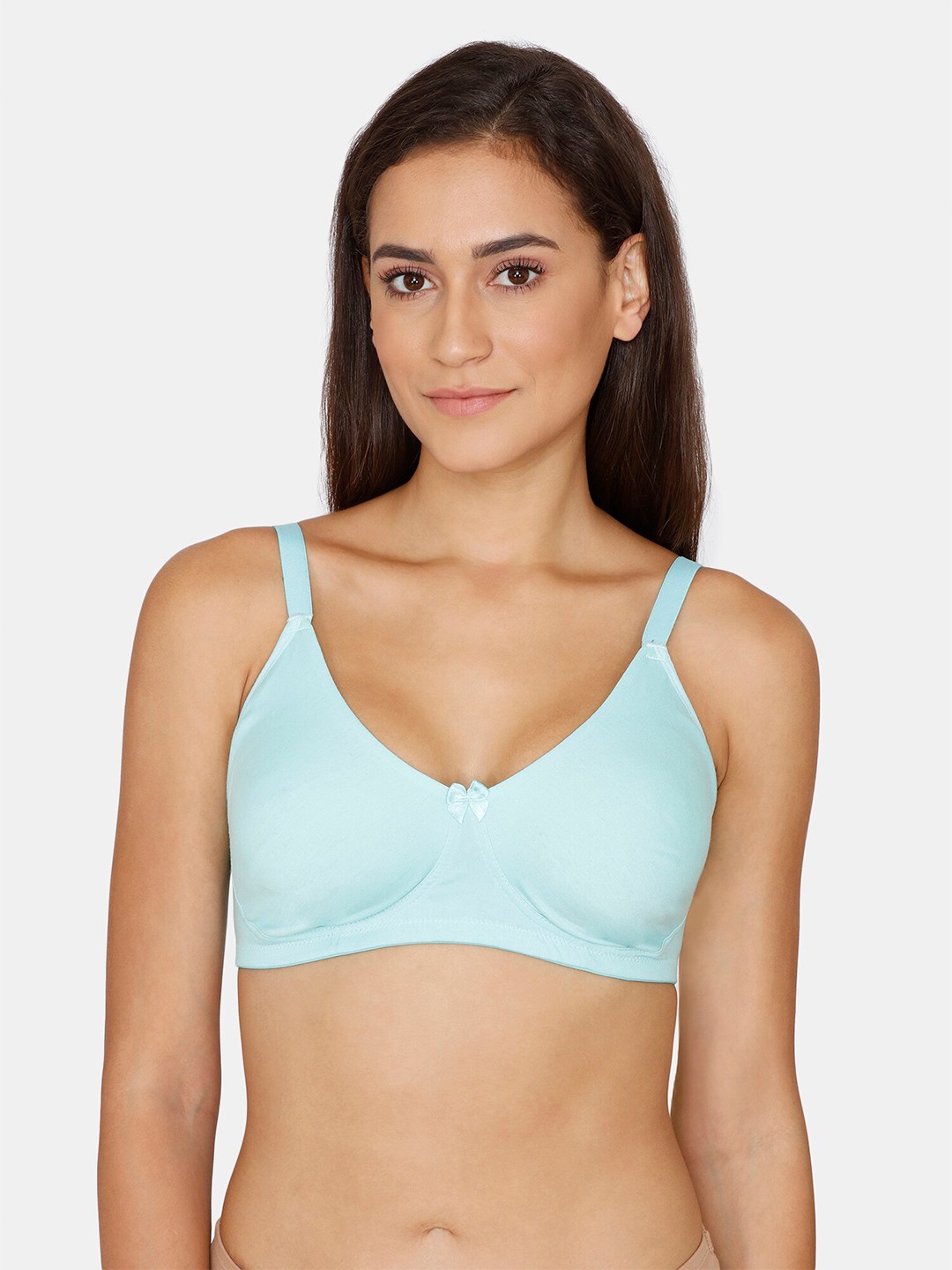 

Zivame Women Blue Non Padded T-shirt Bra
