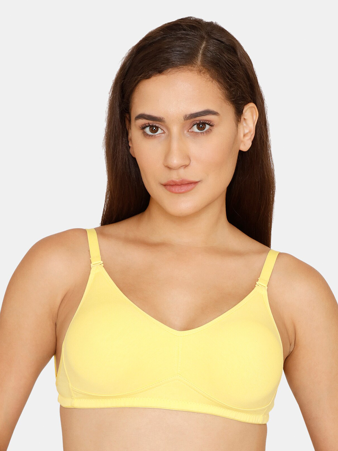 

Zivame Yellow Solid T-Shirt Bra