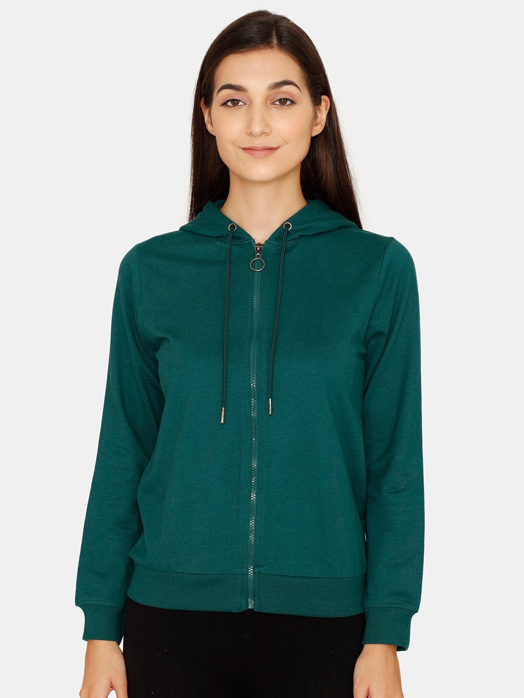 

Zivame Women Solid Shirt Style Top, Green