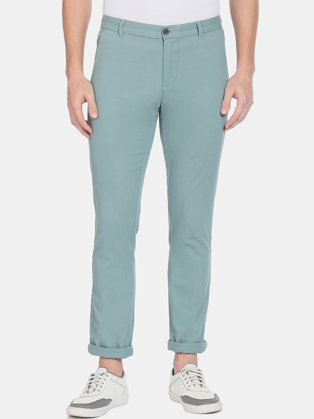 

Arrow Sport Men Green Casual Trouser