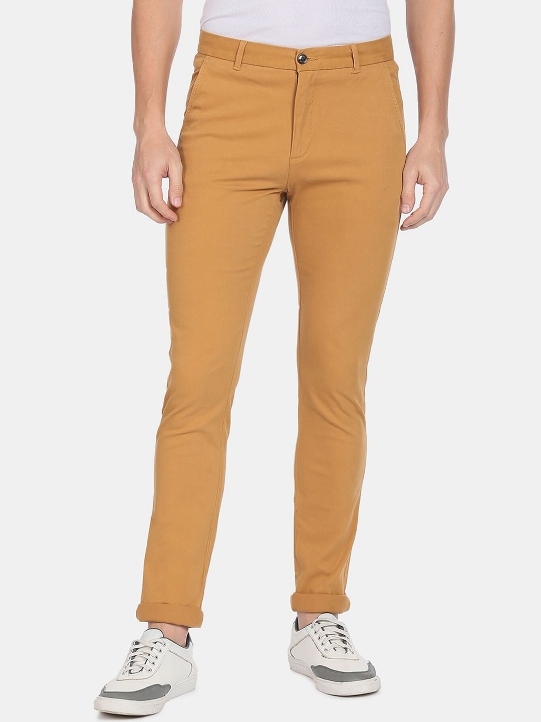 

Arrow Sport Men Khaki Casual Trouser